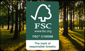 FSC logo: C105558